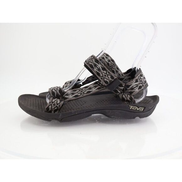 Teva Women's Hurricane IV Sandal Size 12 Strappy Adjustable Sport Outdoor Black - Picture 2 of 10
